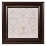 Small Contrast Message Board framed Brown