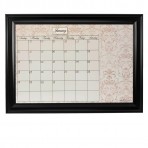 XL Contrast Calendar Board Framed Black