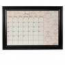 XL Contrast Calendar Board Framed Black