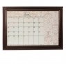 XL Contrast Calendar Board Framed Brown