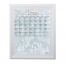Medium Sky Tapestry Calendar Board Framed White