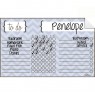 Chore Chart Decal Chevron Blue