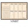 Weekly Calendar Magnet Wheat