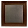 Small Metal Board Framed Bead Brown