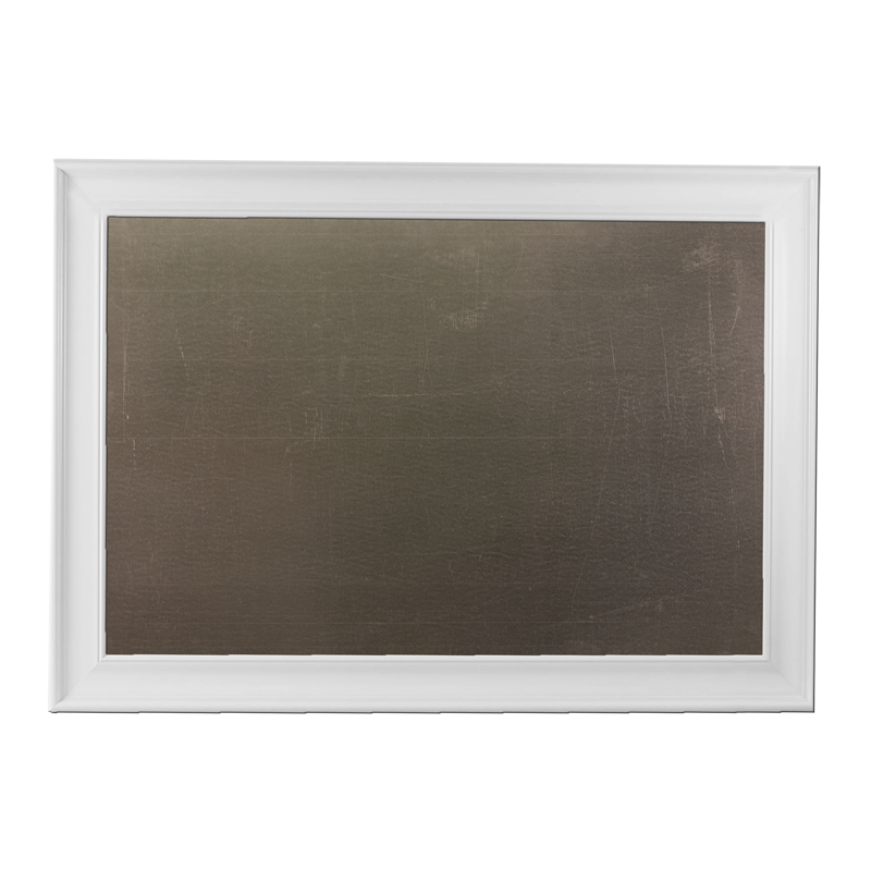 XL Metal Board Framed White New
